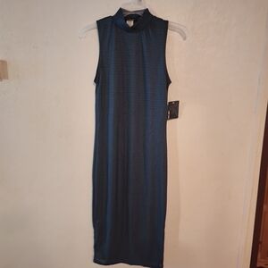 💕5 For $20 MRT 1030 Sleeveless Mock Neck Bodycon Dress Size M NWT